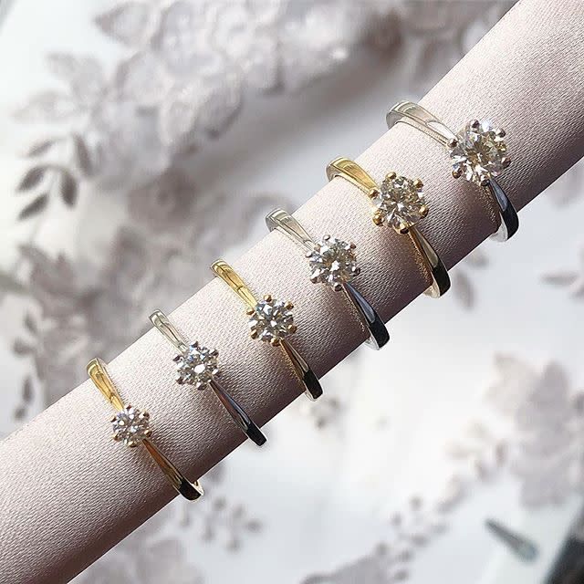 0,20ct - 0,30ct - 0,40ct - 0,50ct - 0,80ct - 0,90ct