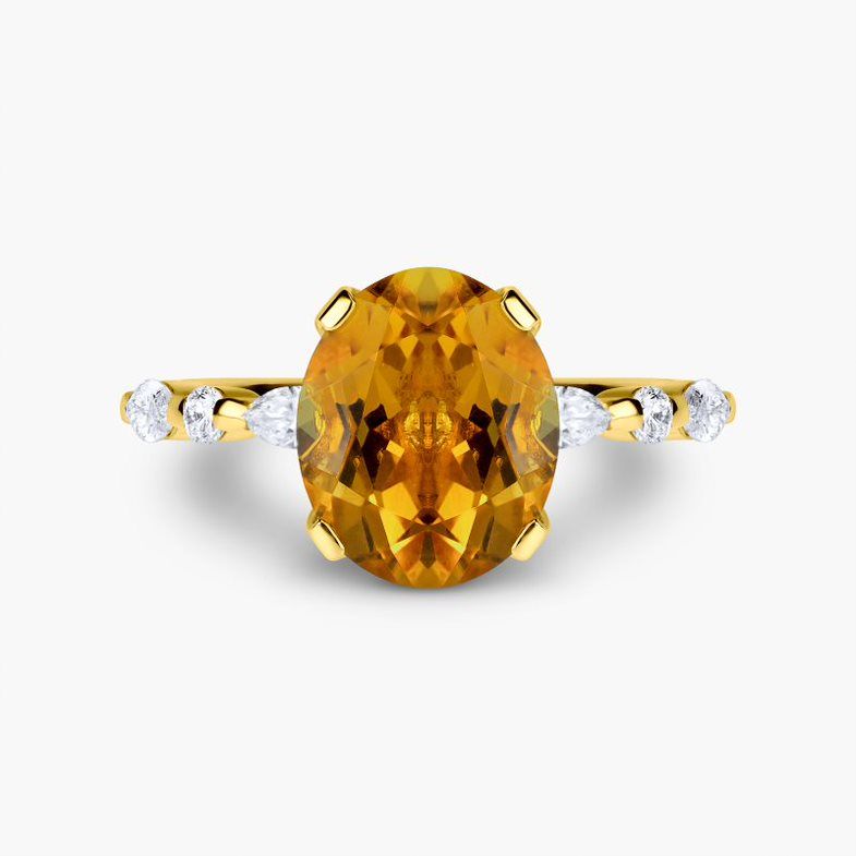 Moonlight citrine