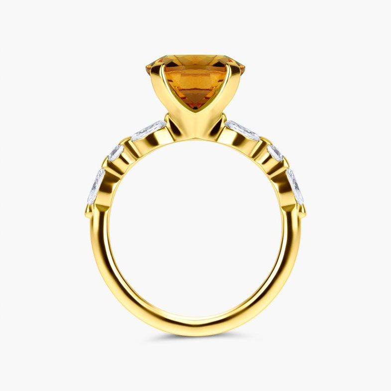 Moonlight citrine