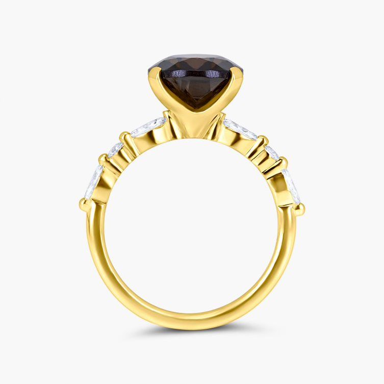 Moonlight smokey quartz